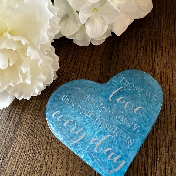 Handcrafted New * Beloved One Heart - Picture 2 of 3